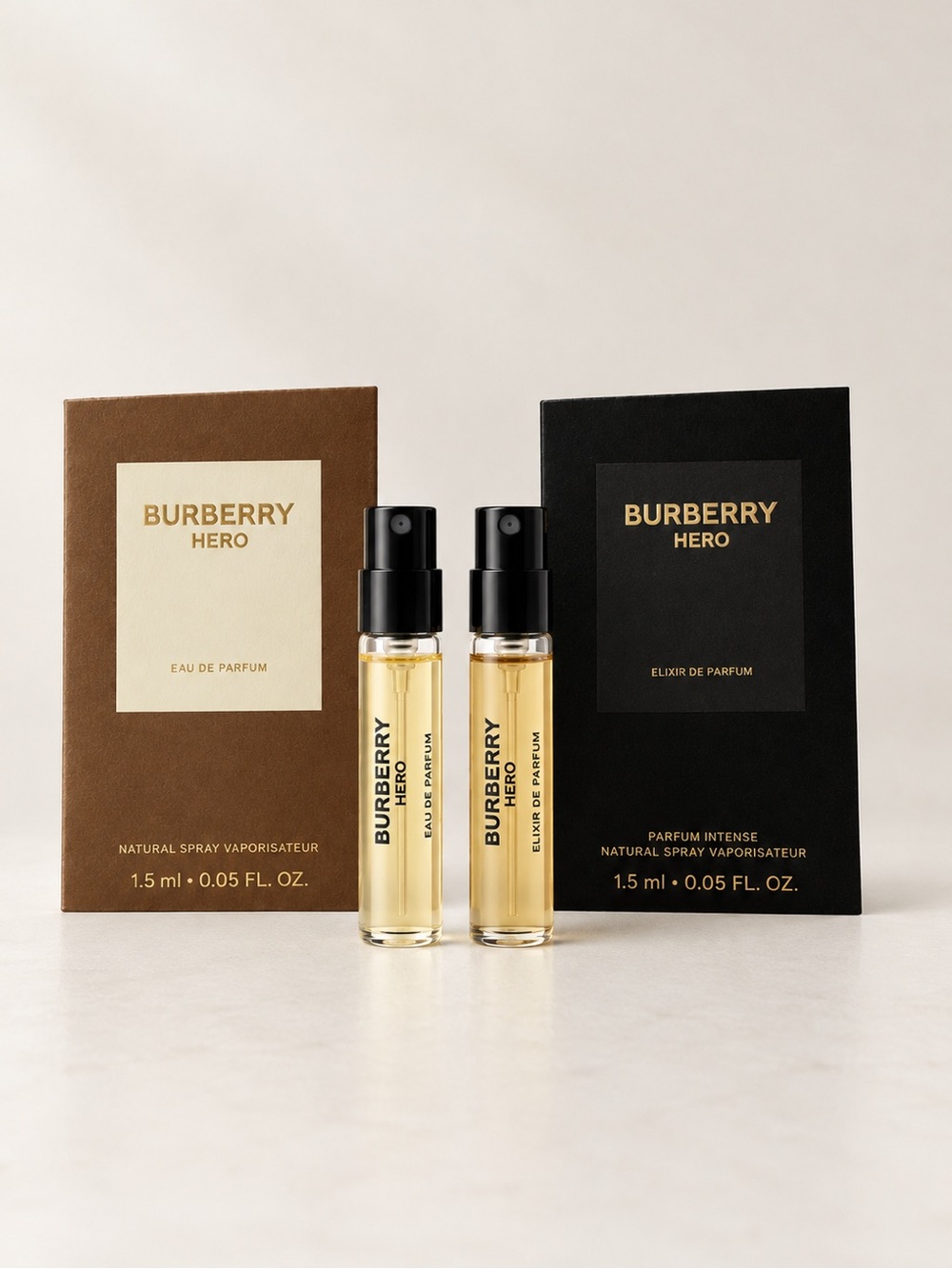 Burberry Hero Fragrance Sample Duo